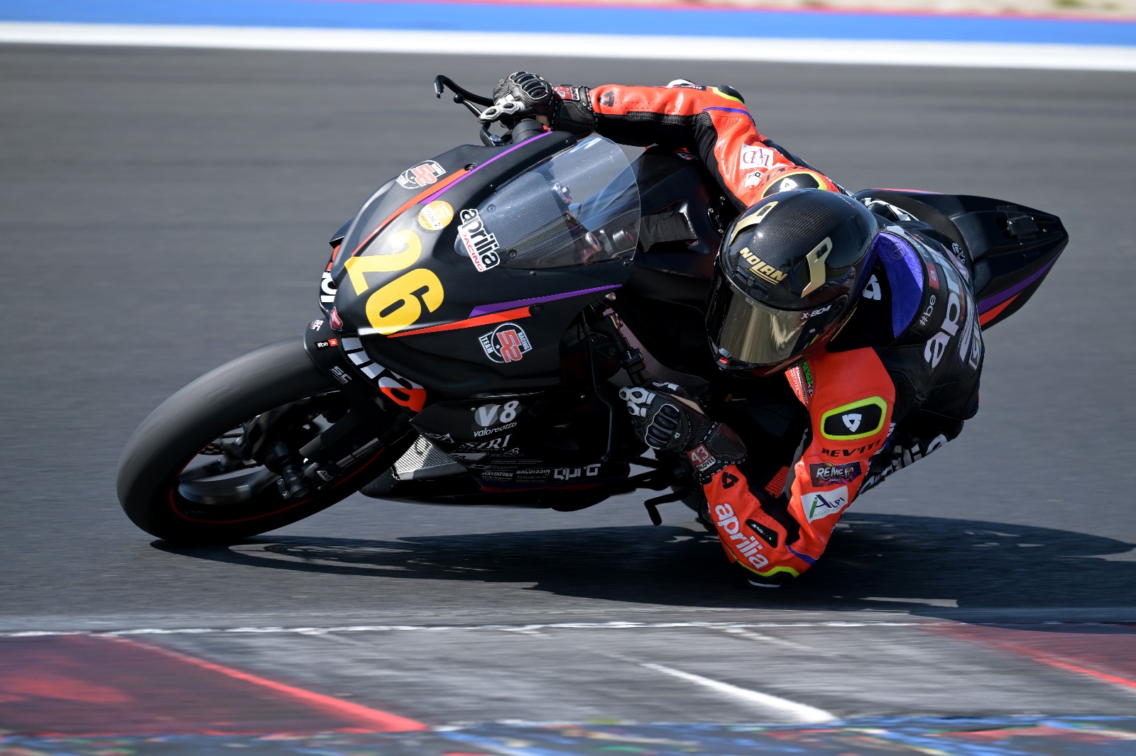 Gioele Arnaudo #26 in pista
